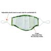 3-Layer Reusable Face Mask with Filters & Nose Bridge - Stylish Black Bandana Design for Everyday Protection