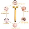 Beauty Bar 24k Gold Skin Care Face Massager Roller