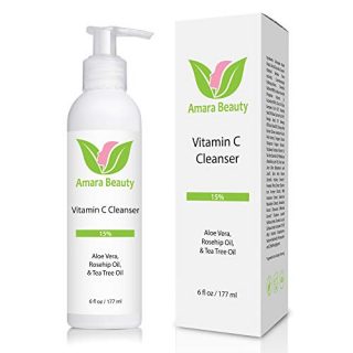 Facial Cleanser with 15% Vitamin C, Aloe Vera