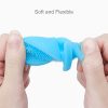 Super Soft Silicone Face Cleanser & Massager Brush – Gentle Cleansing for Sensitive Skin (Pack of 4)