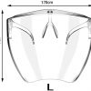 Blocc Shield Face Cover - Fashionable and Functional Full Face Protection (L)