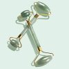 Premium Jade Roller & Gua Sha Set - Natural Stone Facial Massager for Anti-Aging, Wrinkles, and Puffiness