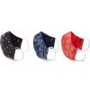 Levi's Poppy Red Bandana Print Reversible Face Mask