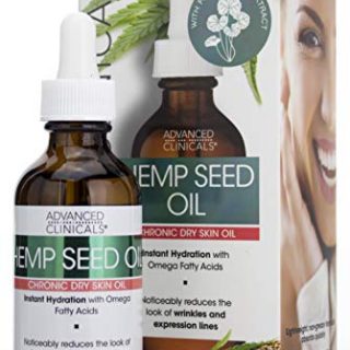 Advanced Clinicals Hemp Seed Oil for Face