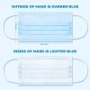 Lightweight Breathable Disposable Face Masks - 50 Pcs for Safety in Health, School, and Office