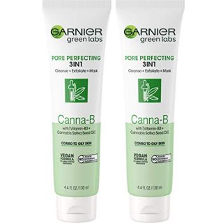 Garnier SkinActive Green Labs Canna-B Pore Perfecting 3-in-1 Face Wash