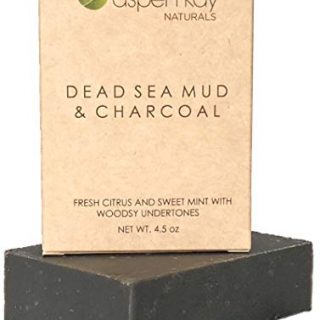 Dead Sea Mud Soap Bar With Activated Charcoal