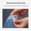 Clear Wide Face Visor with Glasses Frames