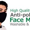 Face Mask for Protection with Built-In Filters