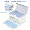 Hotodeal 50 Pcs Disposable Face Masks - 3-Layer Breathable Protection for Indoor, Outdoor, Office, and Everyday Use