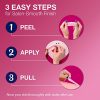 Hair Remover Face Wax Strips with Shea Butter