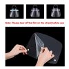 2 Pack Transparent Visor with Elastic Band