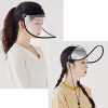 Face Shield With Transparent Sun Visor