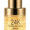 24K Gold Anti Aging Face Serum Moisturizer Enriched