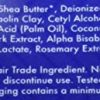Face Scrub with Shea Butter African Black Soap