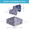 Reusable Face Mask with Adjustable Ear Loops
