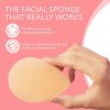 Pack Facial Sponge for Daily Cleansing and Gentle Exfoliating