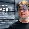 Face Shield with Plastic Headpiece with Comfort Foam