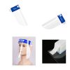 2 Pack Transparent Visor with Elastic Band