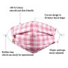 Pink Face Mask stylish Cotton Fashion Reusable