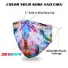 Designer Reusable Cloth Face Mask Women Men