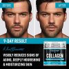 Men Collagen + Retinol Face Moisturizer - Made in USA | Anti-Aging + Anti-Wrinkle | 5% Marine Collagen Cream with Hyaluronic Acid, Jojoba, Avocado