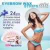 Eyebrow Hair Removal Traveling Wax Strips