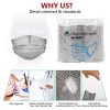 3 Ply Earloop Face Masks for Home, School, Office