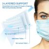 2000 PCS Bulk Blue Disposable Face Masks