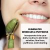 RoselynBoutique Jade Roller for Face and Gua Sha Set