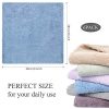 Ultra Soft Microfiber Facial Cleansing Towel 6 Pack - Ideal for Makeup Removal and Face Cleaning