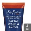 Face Scrub with Shea Butter African Black Soap