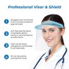Face Protective Mask with Anti-Fog Coating