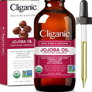 Face Organic Jojoba Oil, 100% Pure