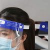 2 Pack Transparent Visor with Elastic Band