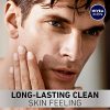 NIVEA Men DEEP Cleaning Beard & Face Wash | Natural Charcoal Cleanser 3.3 fl. oz.