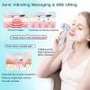 Waterproof: IPX7 3-in-1 EMS & ION Facial Massager