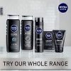 NIVEA Men DEEP Cleaning Beard & Face Wash | Natural Charcoal Cleanser 3.3 fl. oz.