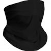 Black Neck Gaiter Face Scarf Mask Bandana