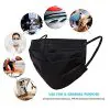 Essential Protection: Wecolor 100 Pcs Disposable 3 Ply Earloop Face Masks for Home, School, Office, and Outdoor Use