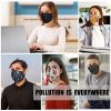 Cloth Face Mask Washable Reusable Black, Gray, Burgundy
