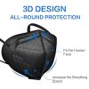 Breathable Cup Dust Mask Earloop and Nose Bridge Clip