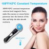 Facial Massager - 2020 Upgraded Beauty Gadget for Daily Care, Red and Blue Light Therapy, Temperature Massage, High-Frequency Vibration