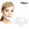 Full Face Transparent Breathable Visor Windproof