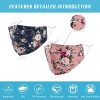 Reusable Face Mask with Adjustable Ear Loops