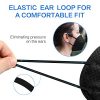 Breathable Cup Dust Mask Earloop and Nose Bridge Clip