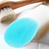 Super Soft Silicone Face Cleanser & Massager Brush – Gentle Cleansing for Sensitive Skin (Pack of 4)