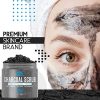 Exfoliating Face Polish for Acne, Cellulite Charcoal Scrub