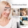 100pcs Face Hairspray Shield Protective Water Eye Shields Visors
