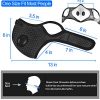 reathable Face Mask with Valves Ventilated